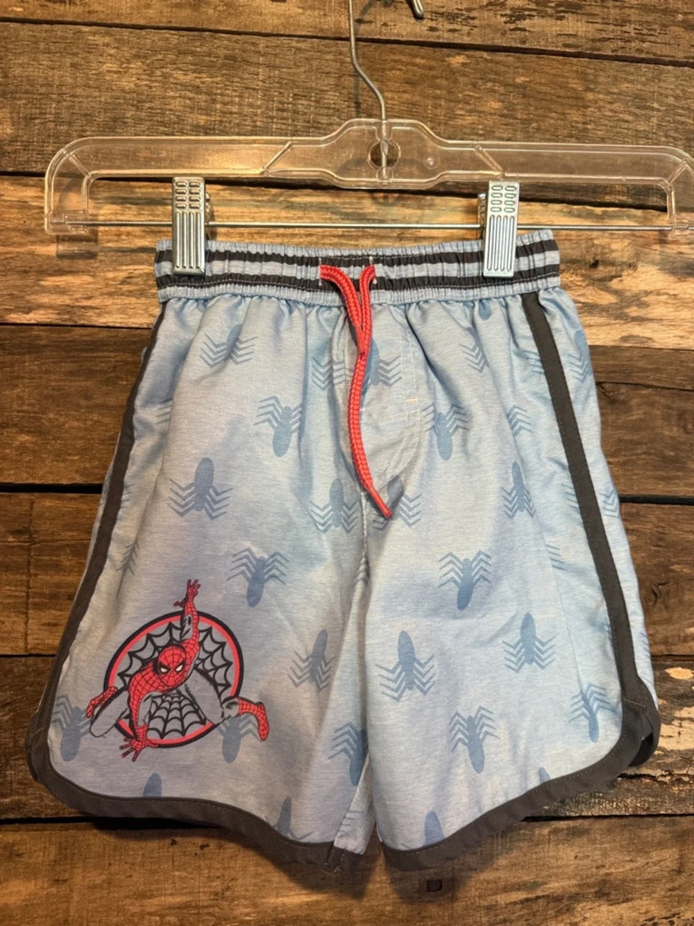 💚💰BOGO FREE Marvel Spider-Man Boys Rush Guard & Swim Trunks Set